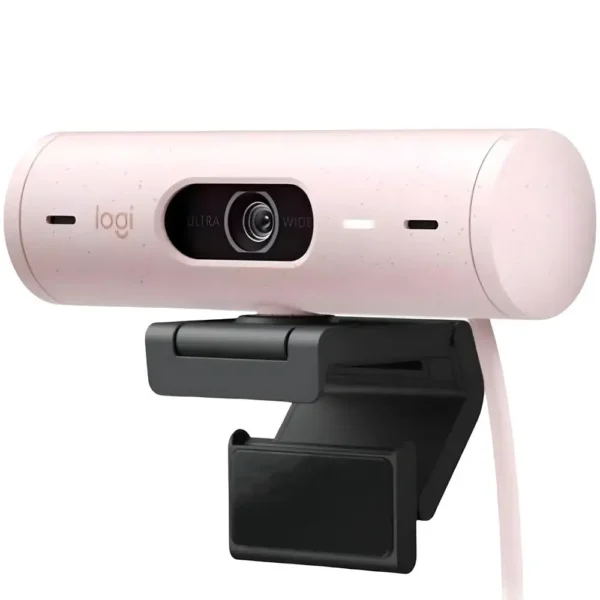 Logitech Webcam Brio 500 - Rose - Logitech Webcam Brio 500 - Rose