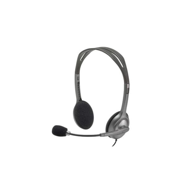 Logitech Headset Wired Stereo H110 Black