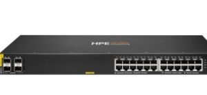 HPE Aruba Networking CX 6000 24G Class4 PoE 4SFP 370W Switch - R8N87A