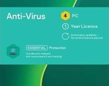 KASPERSKY ANTIVIRUS 4 USER 2021 1YEAR