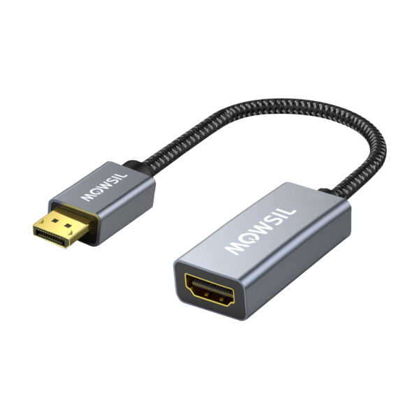 Mowsil DP to HDMI Adapter