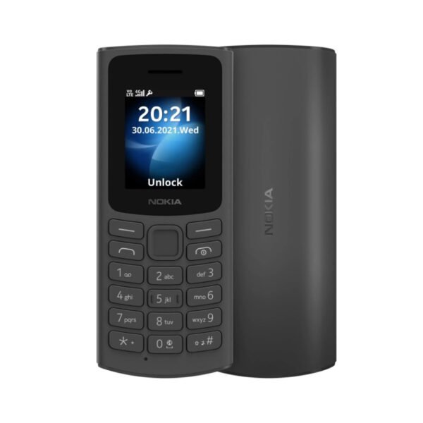 Nokia 105 4G Dual SIM Black / Charcoal - Middle East Version