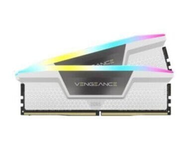 CORSAIR VENGEANCE RGB 32GB (2x16GB) 6000MHz White