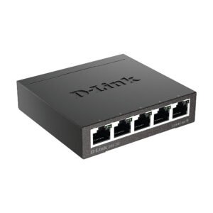 D-Link 5 Port Gigabit Unmanaged Metal Desktop Switch DGS-105