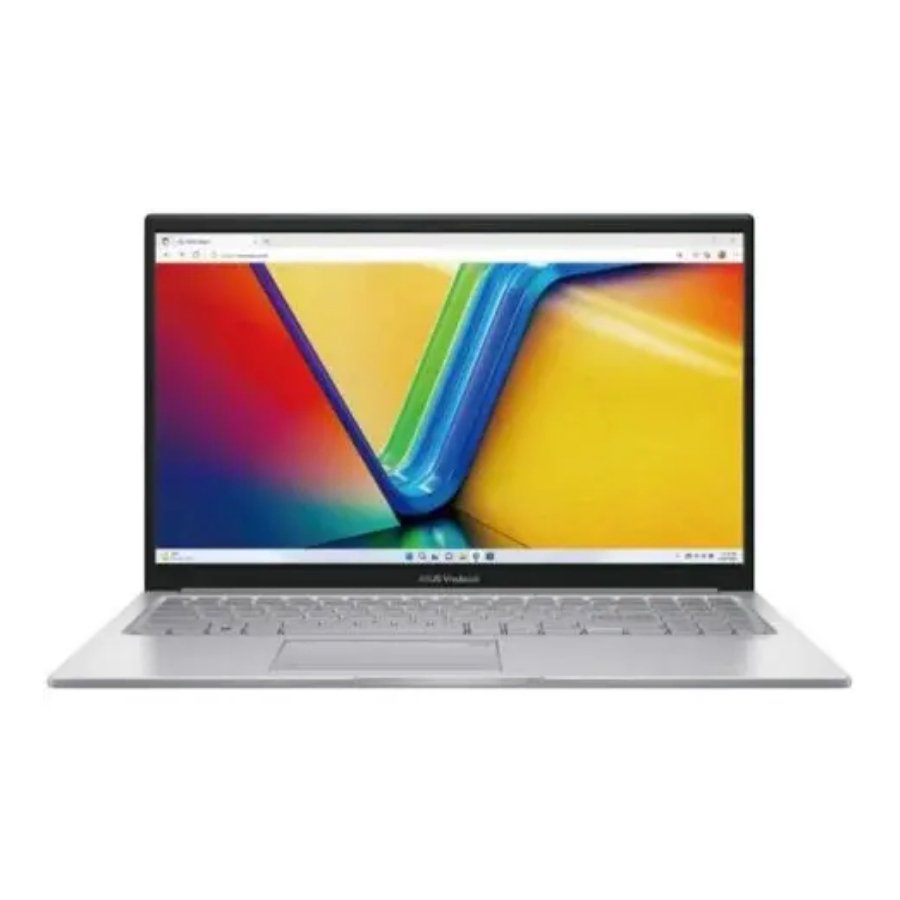 ASUS LAP VivoBook15 F1504VA-NJ822 I5-1335U 16GB 512GB SSD 15.6''FHD DOS FINGERPRINT BACKLIT SLVR ENG