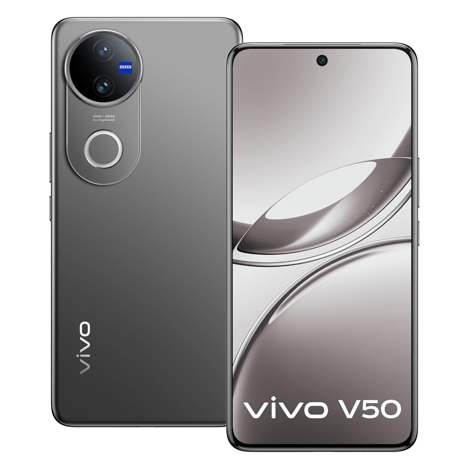 Vivo V50 5G smartphone front display view showing AMOLED screen and slim bezels — available at the Best IT & Electronics online store